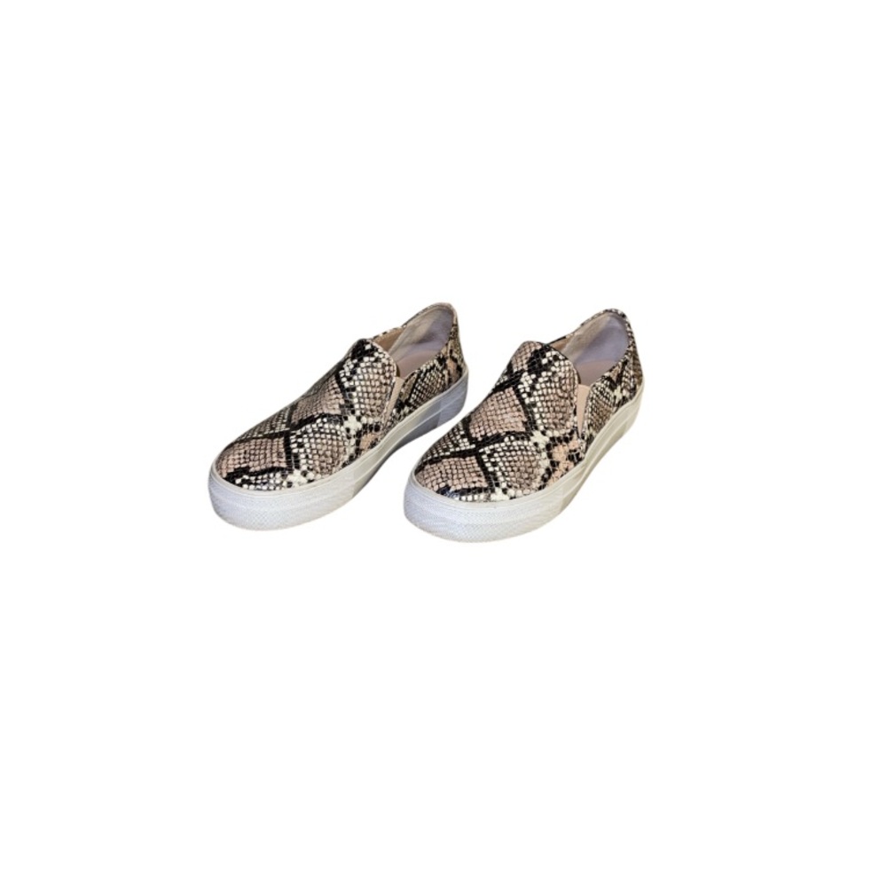 Kate Spade “Ginger” Snake Print Leather Platform Shoes - Women's Size 6.5
